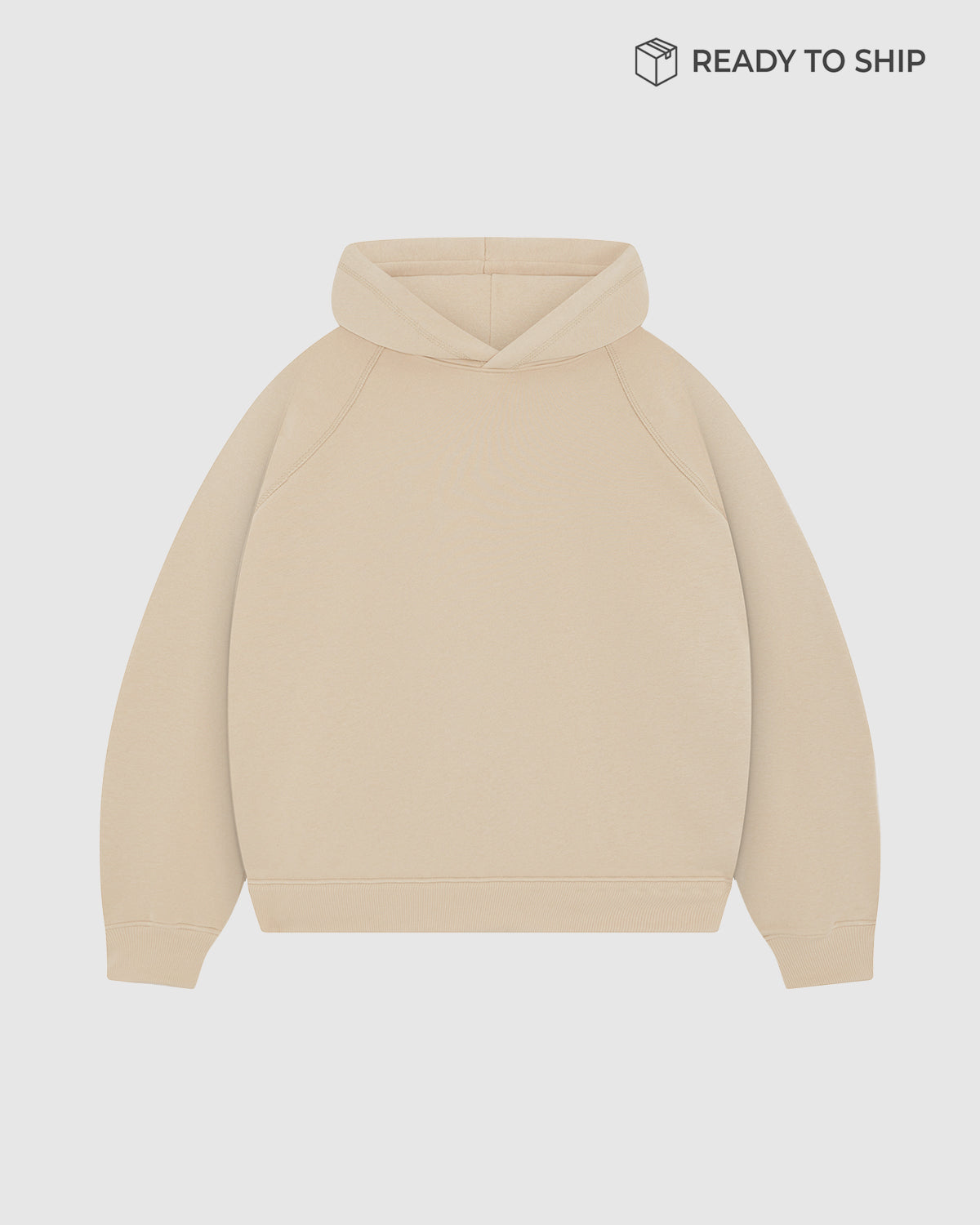 Premium 500gsm Soft Sand Hoodie