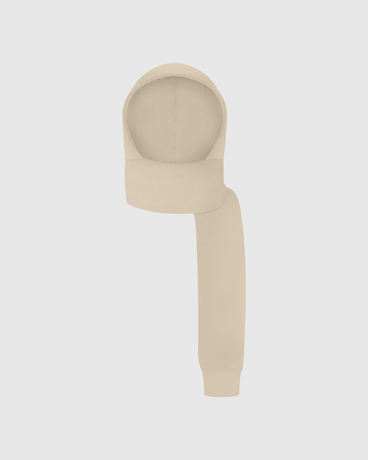 Soft Sand Upcycled Hoodscarf