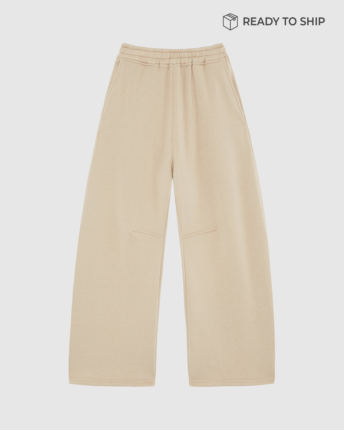 Pantaloni della tuta Premium in morbida sabbia da 500 g/m²