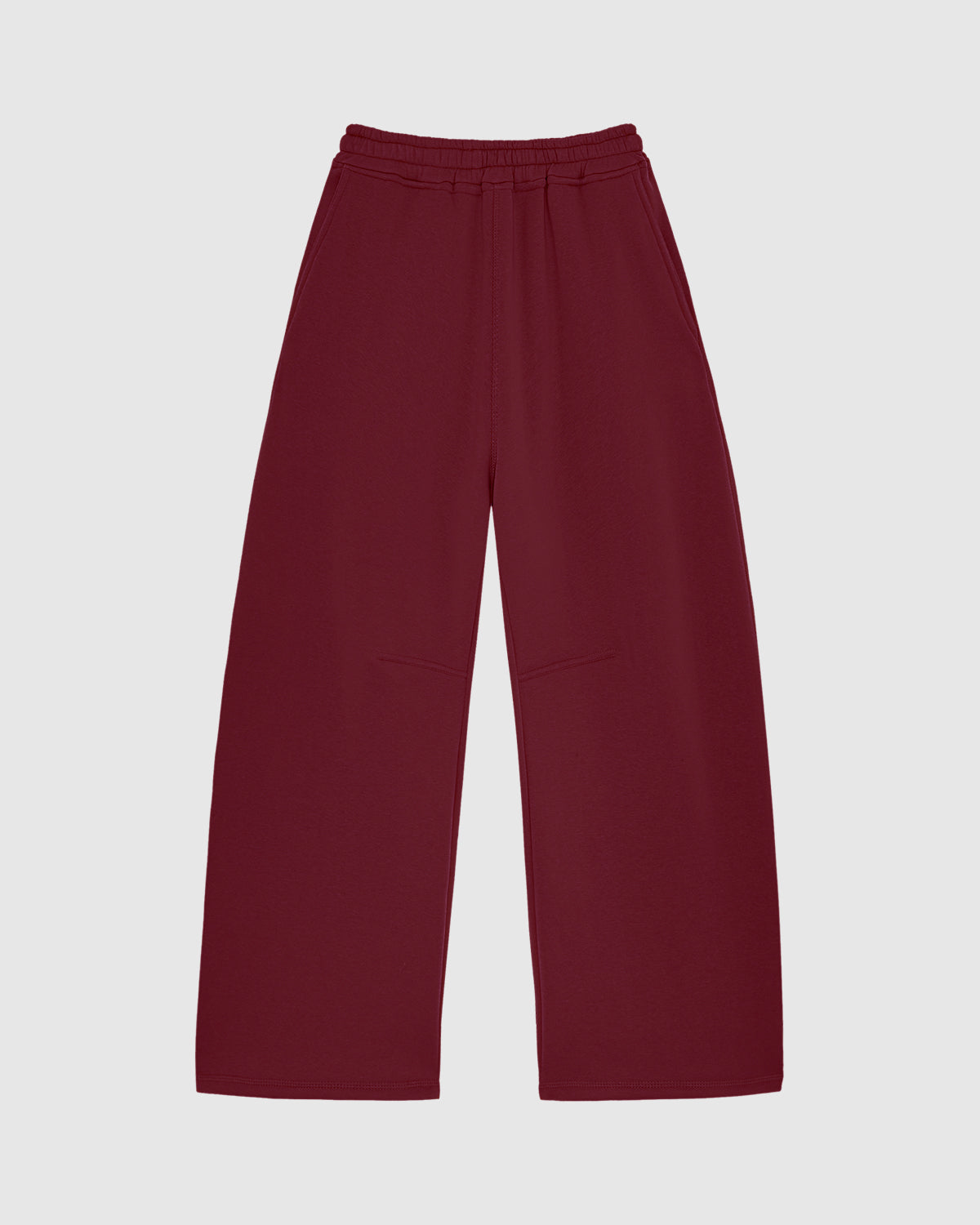 PANTALONI DELLA TUTA BORDEAUX PER TUTTI I GIORNI