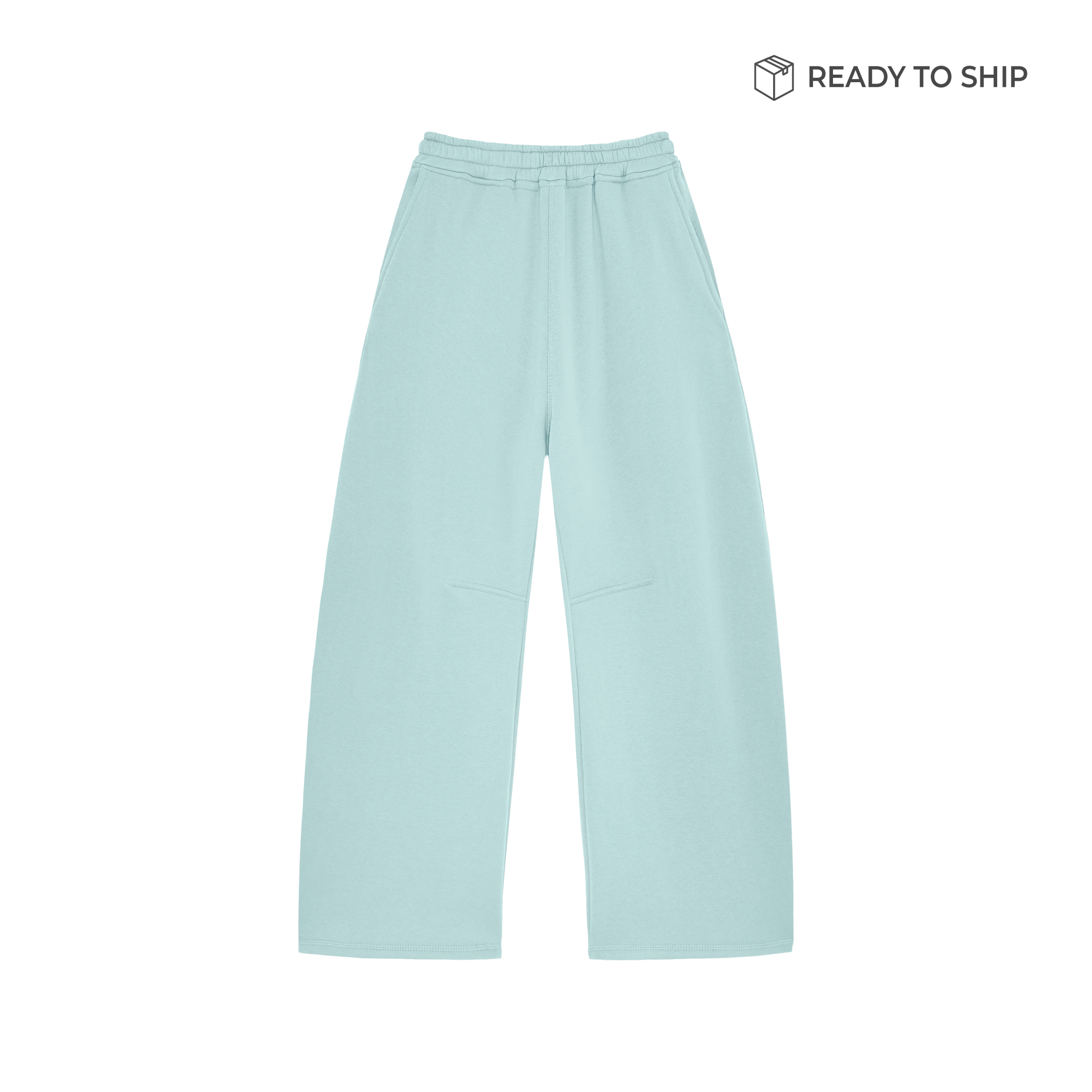 Pantaloni della tuta grigio ghiaccio Premium da 500 g/m²
