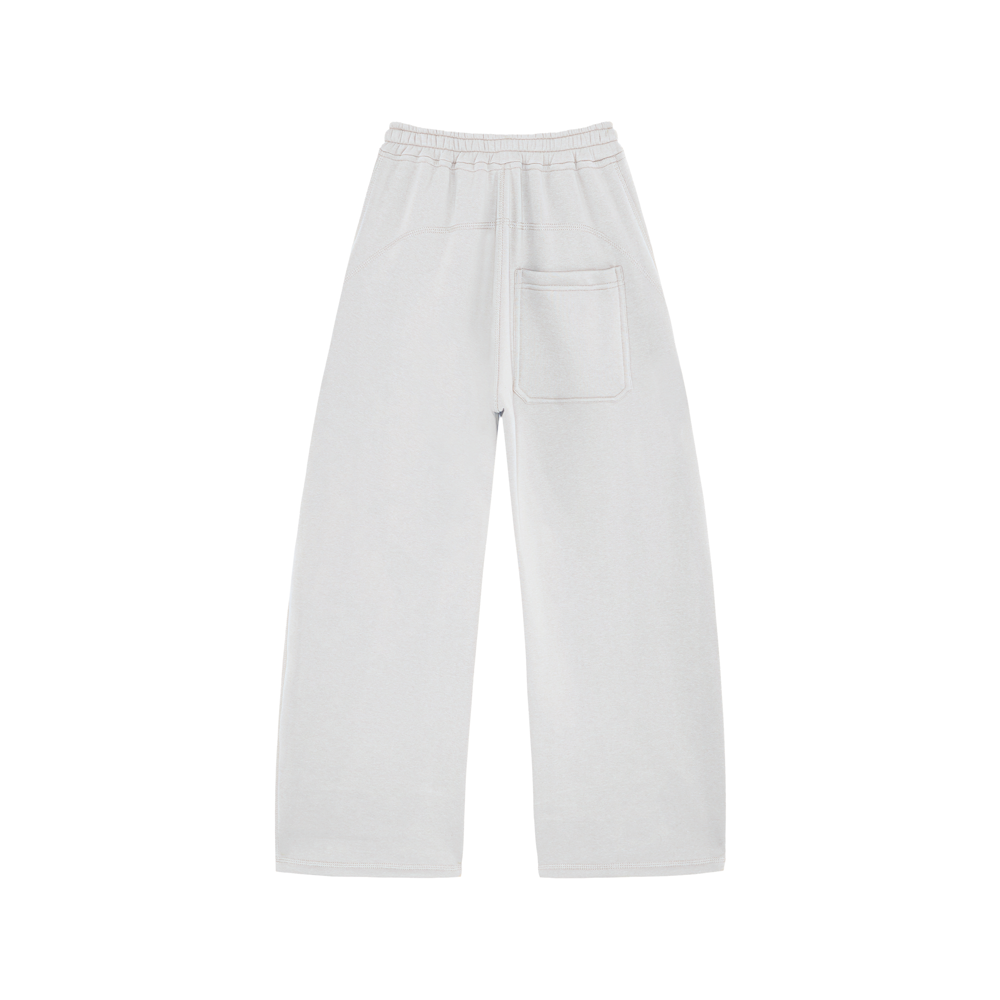 PANTALONS DE SURVÊTEMENT BLANCS OPTIQUES QUOTIDIENS