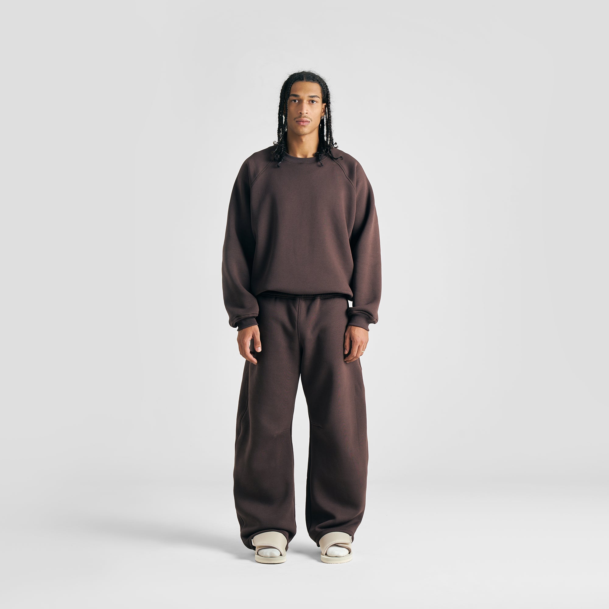 EVERYDAY MOCHA BROWN SWEATPANTS