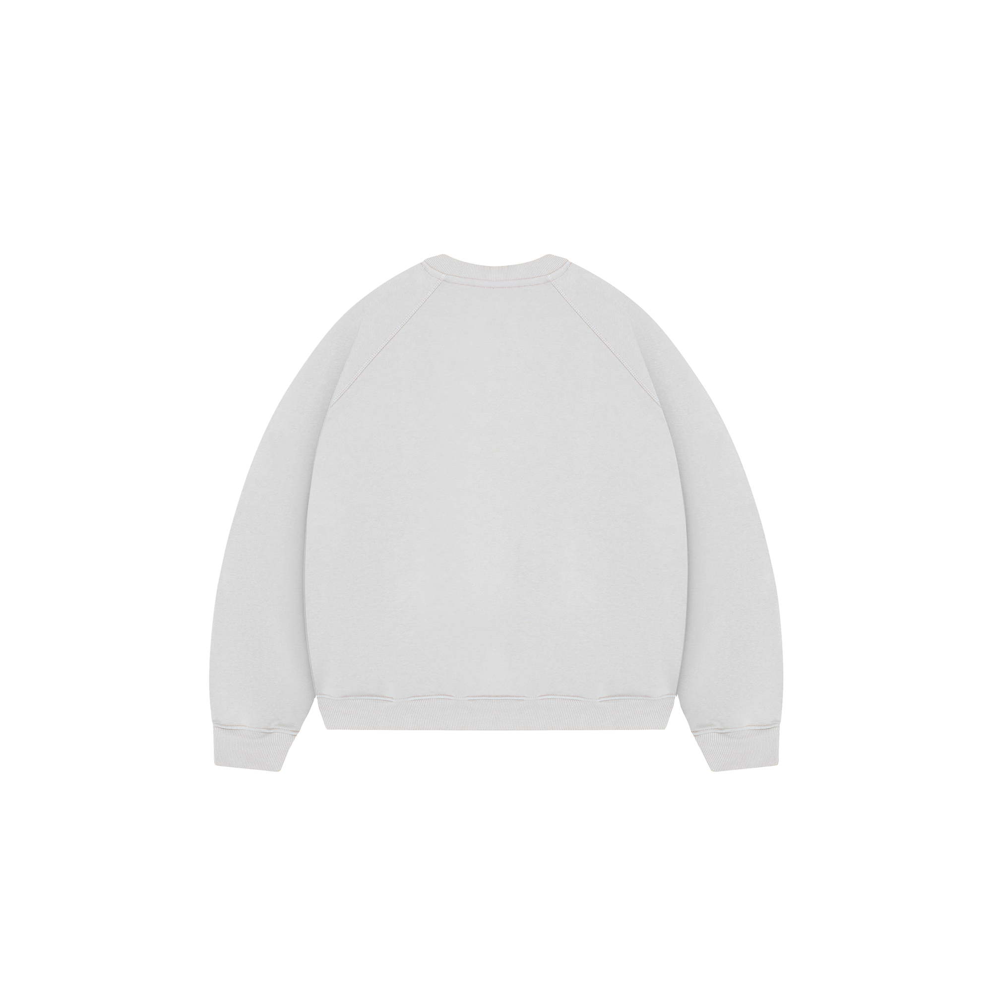 ALLTAGSTÜCH OPTISCH WEISS CREWNECK