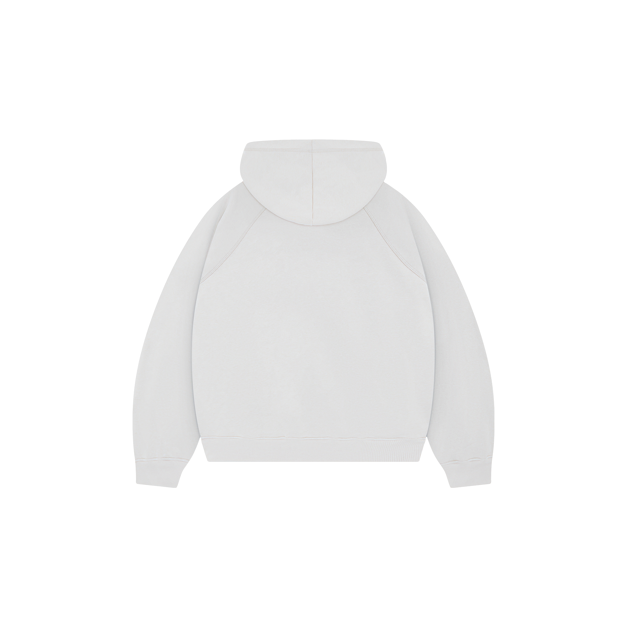 Everyday Optical White Zip Hoodie