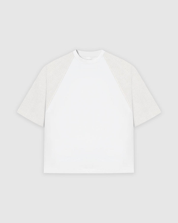 Waffle Off White Tee