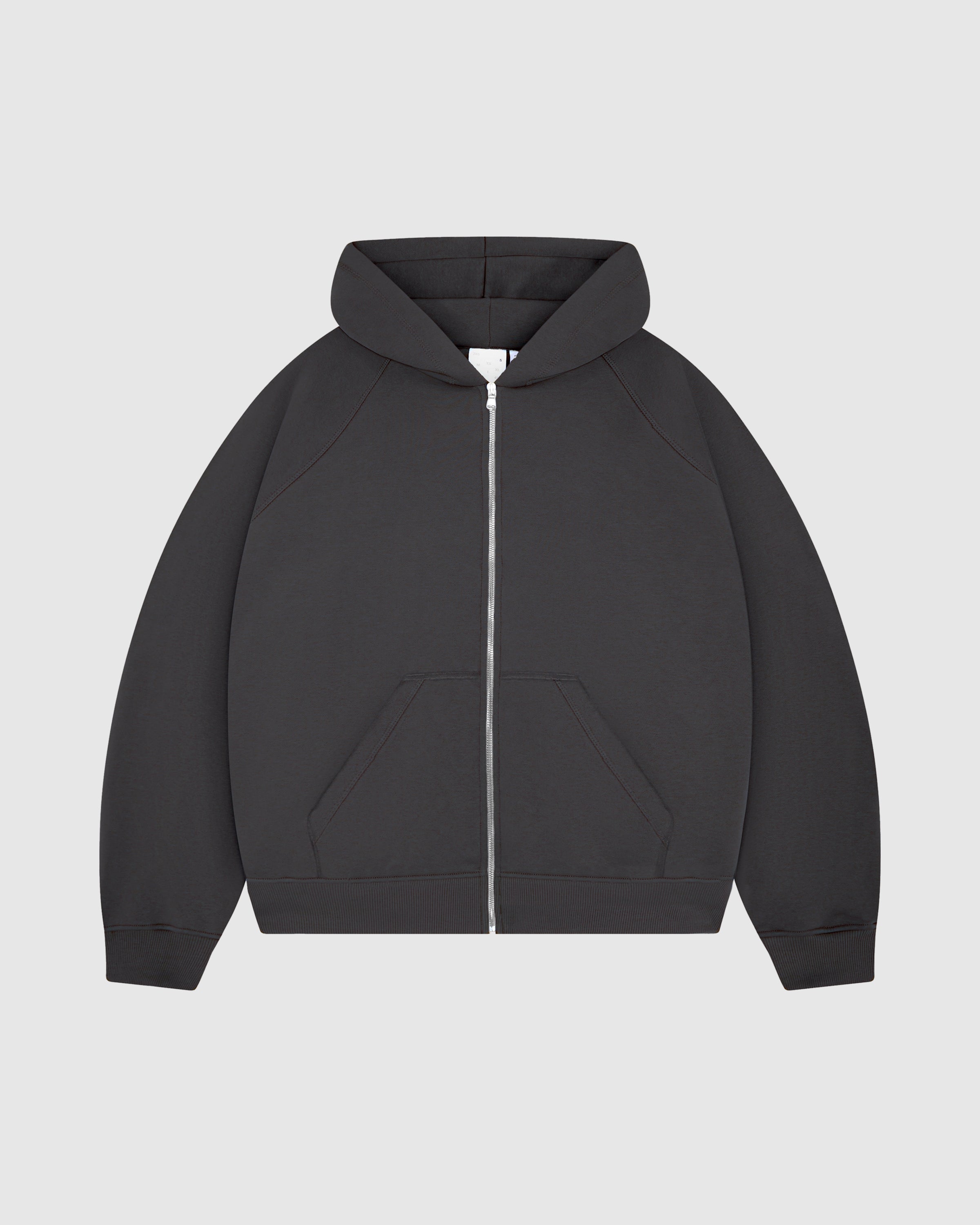 EVERYDAY ANTHRACITE ZIP HOODIE