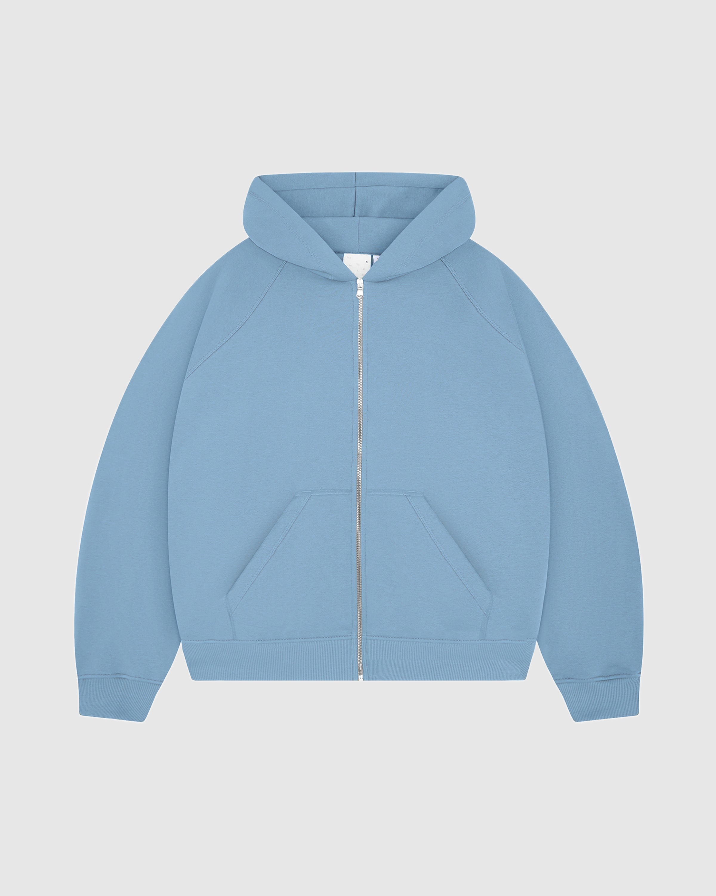 EVERYDAY CLOUDY BLUE ZIP HOODIE