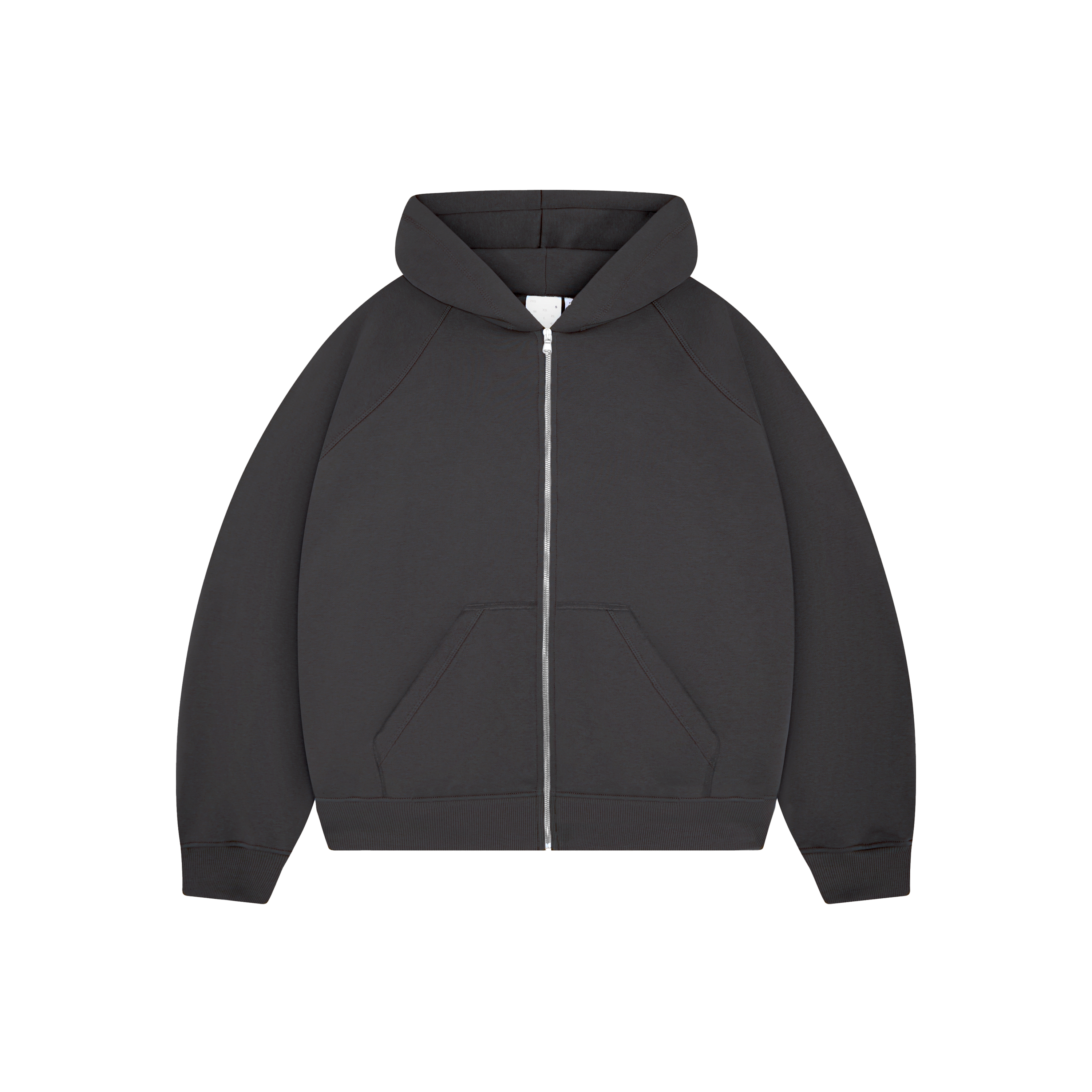 Everyday Anthracite Zip Hoodie