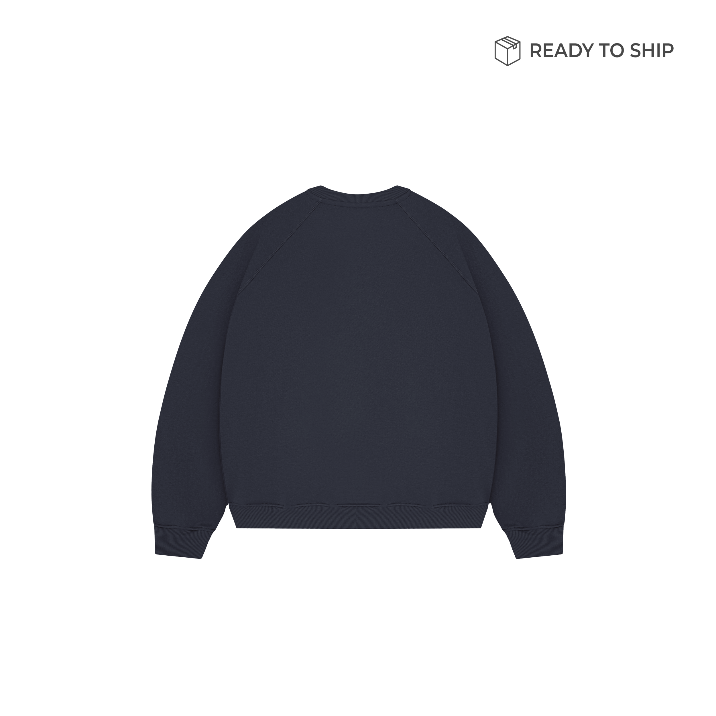 Premium 500gsm Anthracite Crewneck