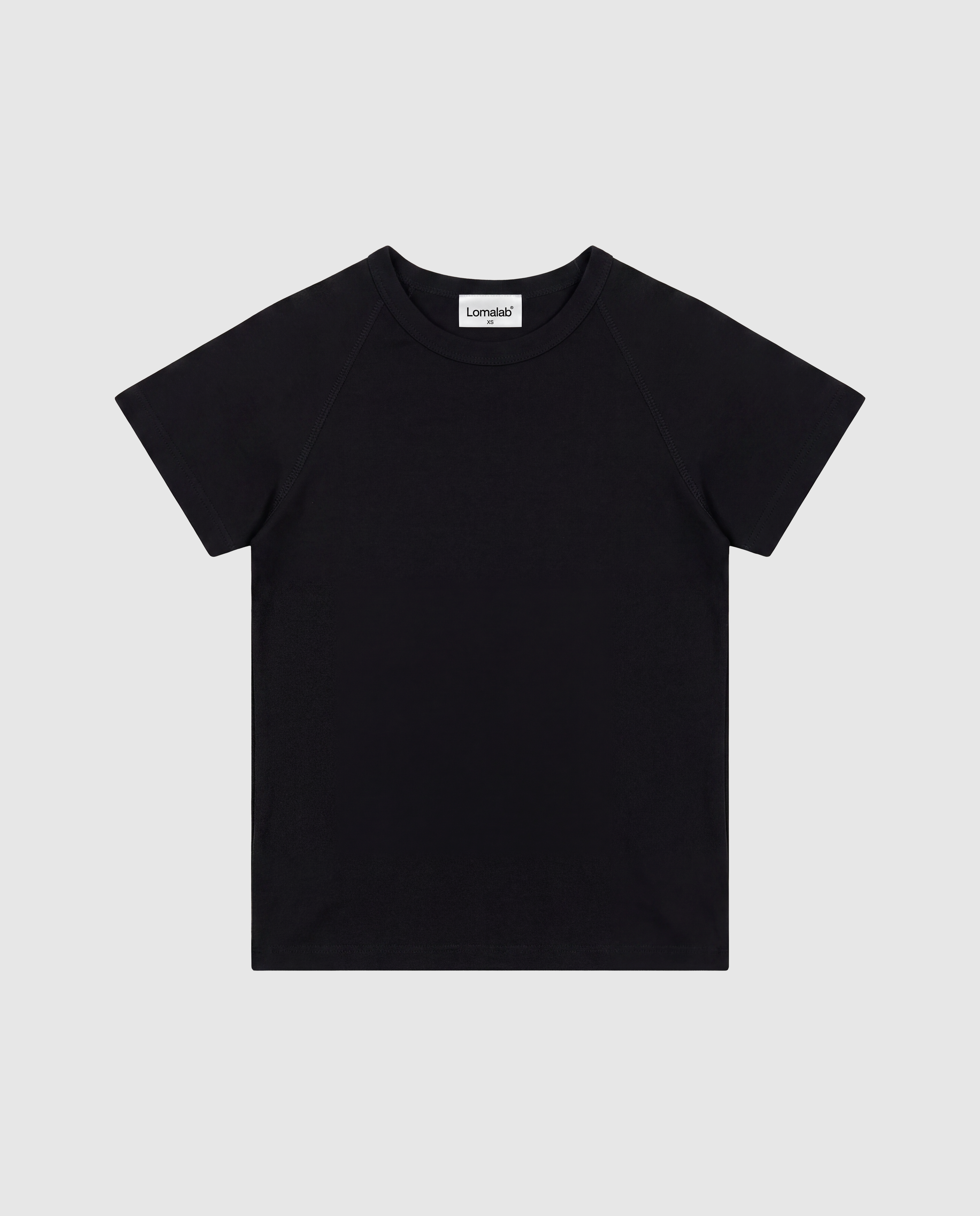 Fitted Tee - Jet Black