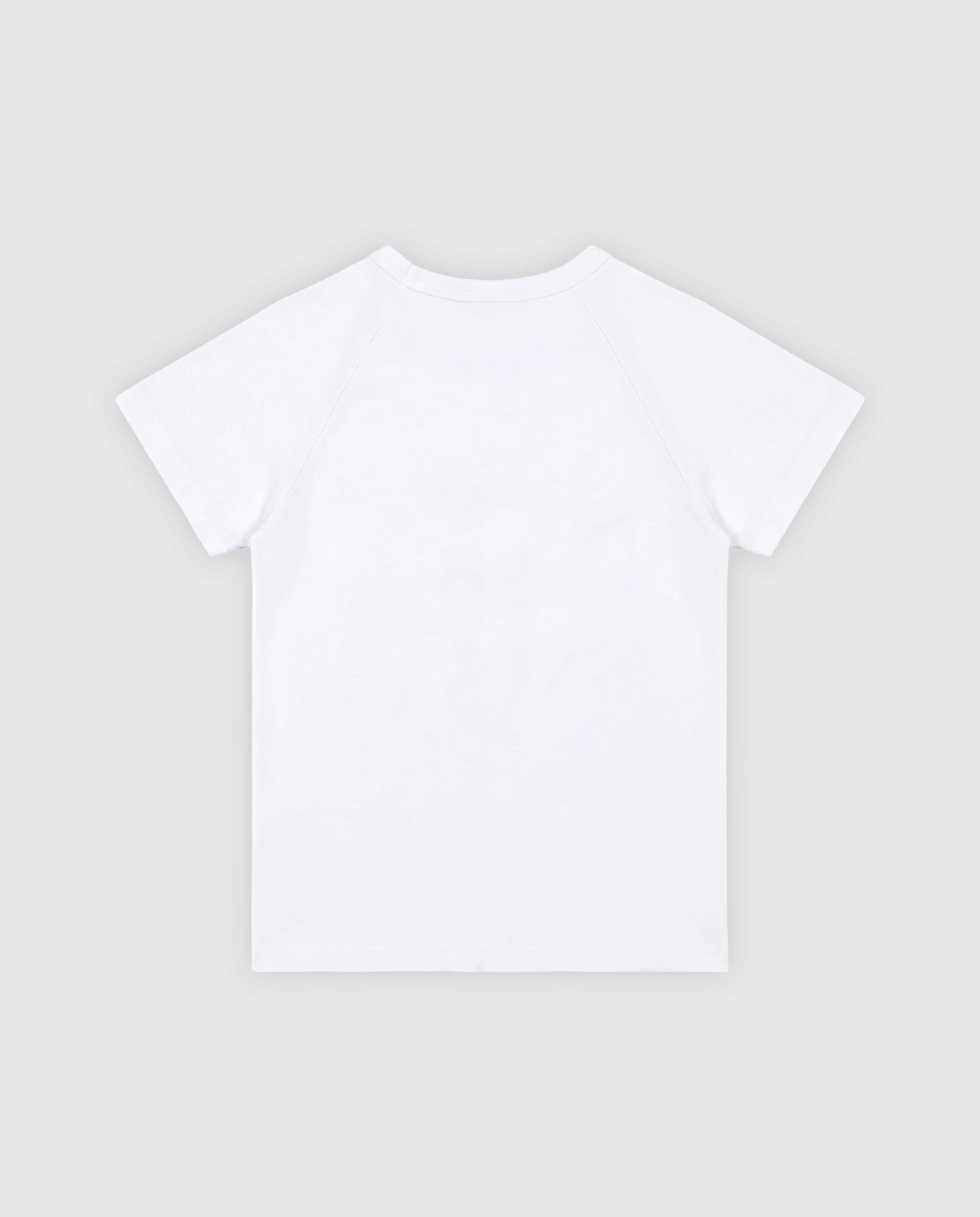 Fitted tee - Optical White