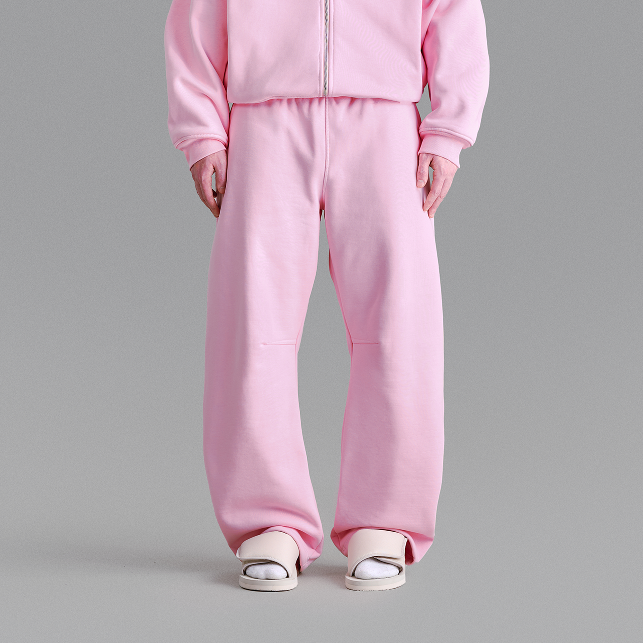 Premium 500gsm Baby Pink Sweatpants