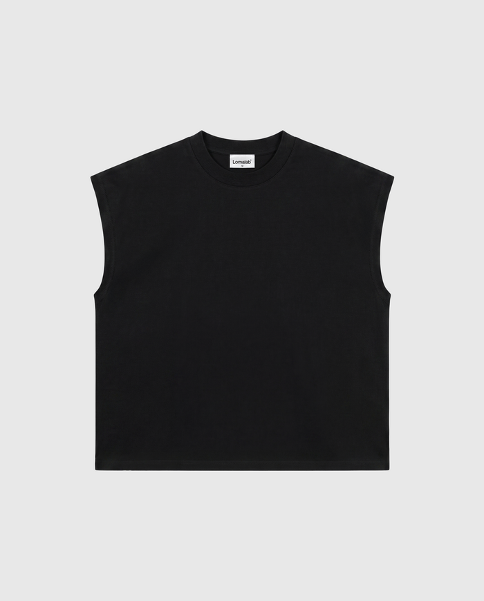 Muscle Tee - Jet Black